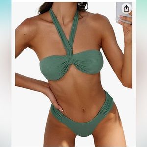 ZAFUL swimsuit green bikini